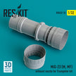 MiG-23 (M, MF) Exhaust Nozzle for Trumpeter kit (3D Printed) Scale 1:32 ResKit RSU32-0010
