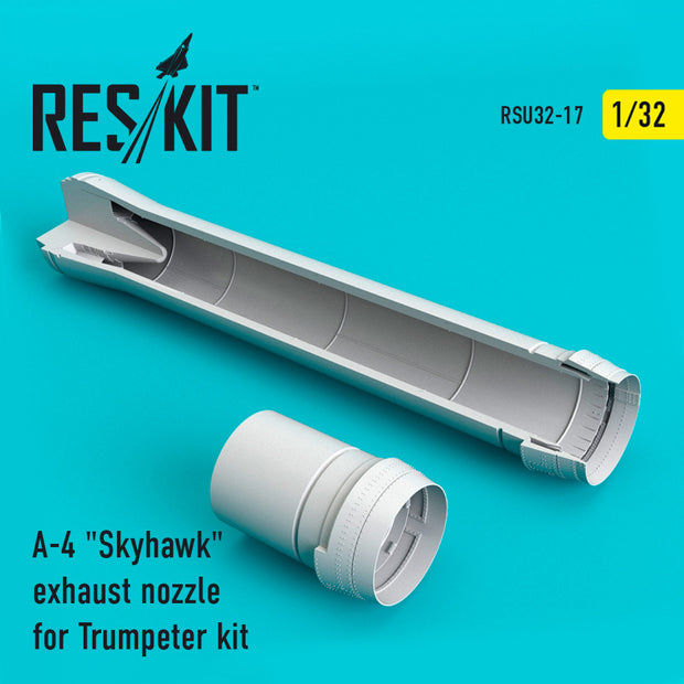 Douglas A-4 Skyhawk Exhaust Nozzle for Trumpeter kit Scale 1:32 ResKit RSU32-0017 for Aircraft Model Kit