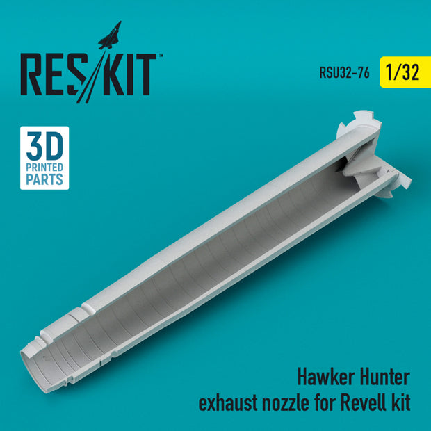 Hawker Hunter Exhaust Nozzle for Revell kit Scale 1:32 ResKit RSU32-0076 for Aircraft Model Kit