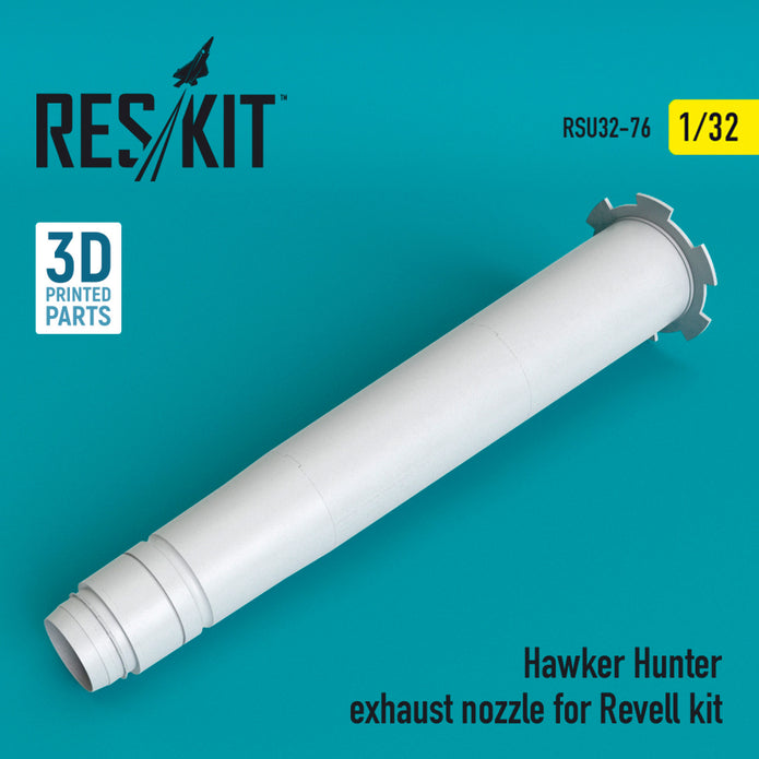 Hawker Hunter Exhaust Nozzle for Revell kit Scale 1:32 ResKit RSU32-0076 for Aircraft Model Kit