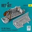 North American OV-10D Bronco Cargo Bay for Kitty Hawk/Zimimodel kit (3D Printed) Scale 1:32 ResKit RSU32-0102 for Aircraft Model Kit