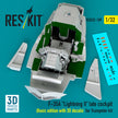 F-35A Lightning II late cockpit (Basic edition with 3D decals) for Trumpeter kit (3D Printed) Scale 1:32 ResKit RSU32-0109