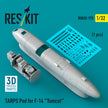 TARPS pod for Grumman F-14 Tomcat (1 pcs) (3D Printed) Scale 1:32 ResKit RSU32-0173 for Aircraft Model Kit