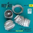 Lockheed Martin F-35B Lightning II Exhaust Nozzle (Short takeoff) for Trumpeter kit (3D Printed) Scale 1:32 ResKit RSU32-0179 for Aircraft Model Kit