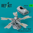 Mil Mi-24 Hind Main Rotor for Trumpeter kit (3D Printed) Scale 1:35 ResKit RSU35-0020 for Helicopters Model Kit