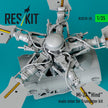 Mil Mi-24 Hind Main Rotor for Trumpeter kit (3D Printed) Scale 1:35 ResKit RSU35-0020 for Helicopters Model Kit