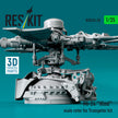 Mil Mi-24 Hind Main Rotor for Trumpeter kit (3D Printed) Scale 1:35 ResKit RSU35-0020 for Helicopters Model Kit