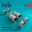 TORNADO Exhaust Nozzles for Revell / Eduard kit Scale 1:48 ResKit RSU48-0062 for Aircraft Model Kit