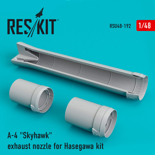 Douglas A-4 Skyhawk Exhaust Nozzle for Hasegawa kit Scale 1:48 ResKit RSU48-0192 for Aircraft Model Kit
