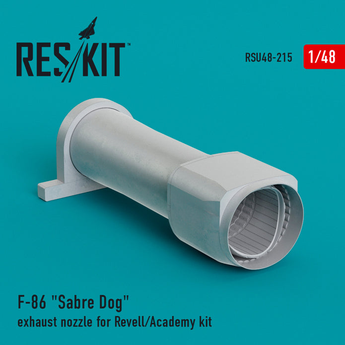 North American F-86 Sabre Dog Exhaust Nozzle for Revell/Academy kit Scale 1:48 ResKit RSU48-0215 for Aircraft Model Kit