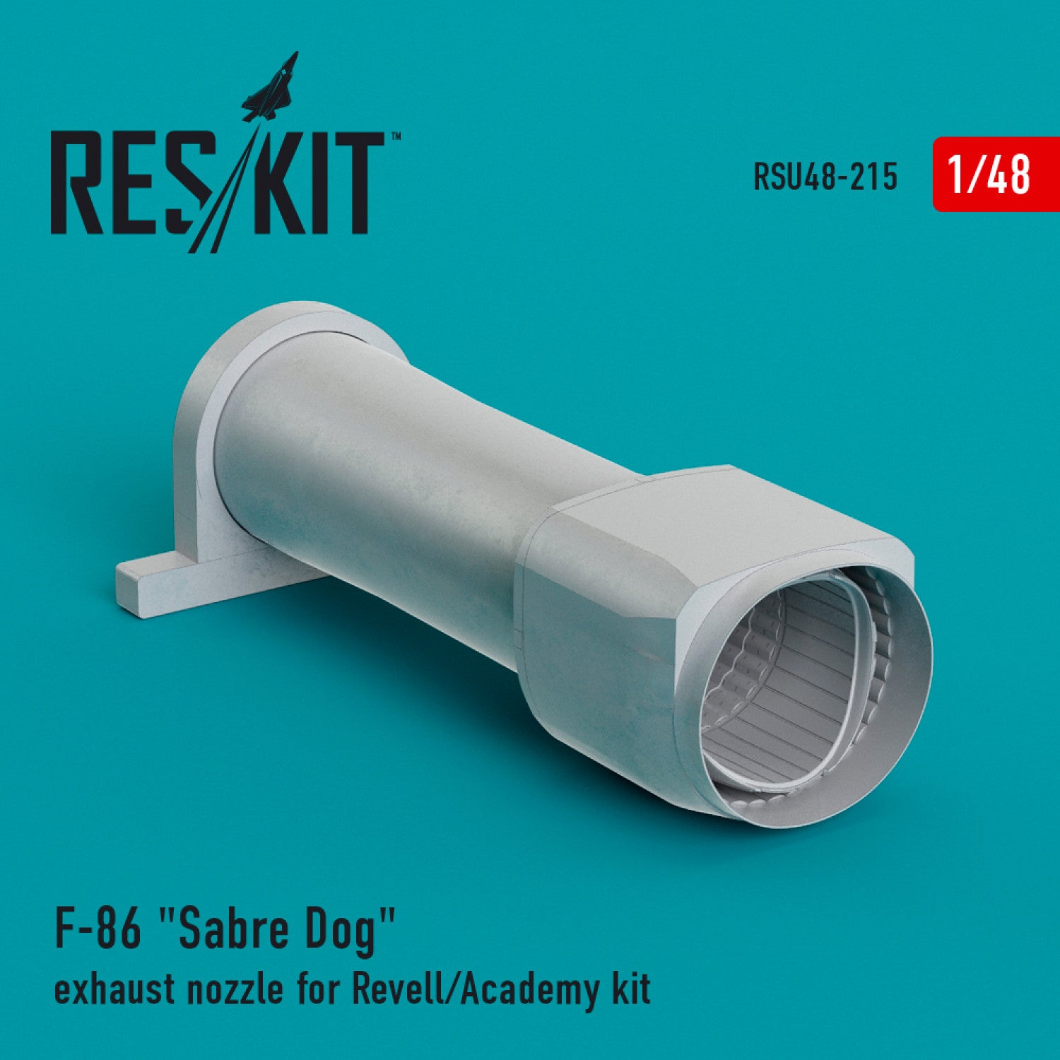 North American F-86 Sabre Dog Exhaust Nozzle for Revell/Academy kit Scale 1:48 ResKit RSU48-0215 for Aircraft Model Kit