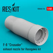 Vought F-8 Crusader Exhaust Nozzle for Hasegawa kit Scale 1:48 ResKit RSU48-0216 for Aircraft Model Kit