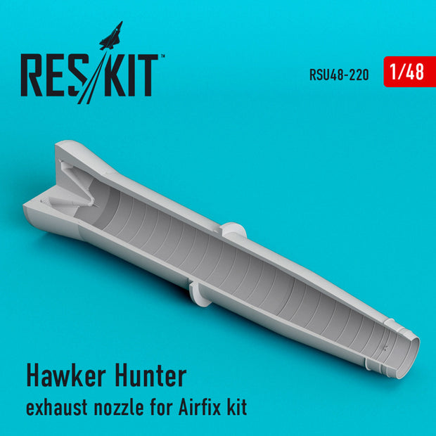 Hawker Hunter Exhaust Nozzle for Airfix kit Scale 1:48 ResKit RSU48-0220 for Aircraft Model Kit