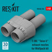 Northrop T-38C Talon ll Exhaust Nozzles for Wolfpack kit (3D Printed) Scale 1:48 ResKit RSU48-0256