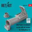 BAe Hawk T.2 Exhaust Nozzle with Air Brakes for HobbyBoss kit (3D printing) Scale 1:48 ResKit RSU48-0276 for Aircraft Model Kit