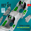 Rafale B cockpit (Basic edition with 3D decals) for Revell/Academy kit (3D Printed) Scale 1:48 ResKit RSU48-0291