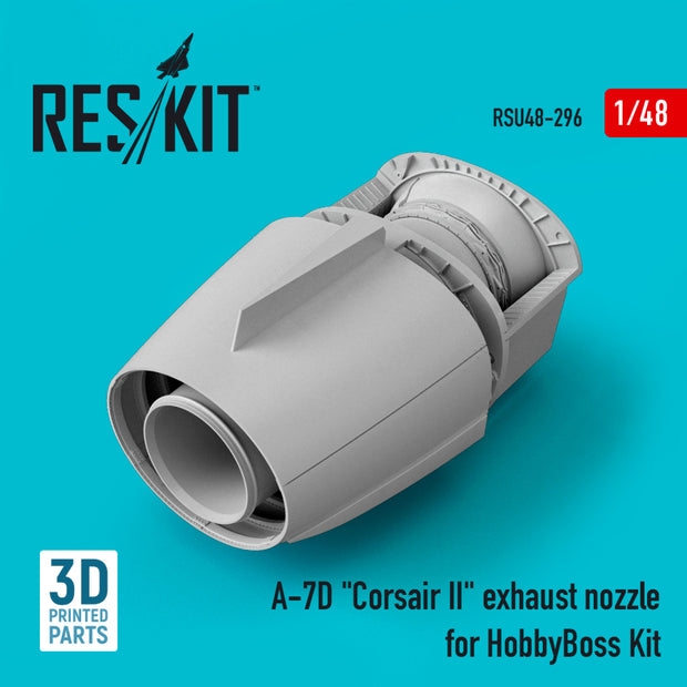 LTV A-7D Corsair II Exhaust Nozzle for HobbyBoss kit Scale 1:48 ResKit RSU48-0296 for Aircraft Model Kit