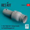 Convair F-106 Delta Dart Exhaust Nozzle for Revell/Monogram kit Scale 1:48 ResKit RSU48-0313 for Aircraft Model Kit