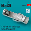 Convair F-106 Delta Dart Exhaust Nozzle for Revell/Monogram kit Scale 1:48 ResKit RSU48-0313 for Aircraft Model Kit