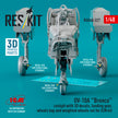 OV-10A Bronco Cockpit with 3D Decals, Landing Gears, Wheels Bay and weighted Wheels set for ICM kit (3D Printed) Scale 1:48 ResKit RSU48-0327