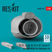 TA-7C, TA-7H, TA-7P, A-7K Corsair II Exhaust Nozzle for HobbyBoss kit (3D Printed) Scale 1:48 ResKit RSU48-0339 for Aircraft Model Kit