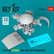 Sea King unfolded main rotor for Hasegawa kit (3D Printed) Scale 1:48 ResKit RSU48-0363