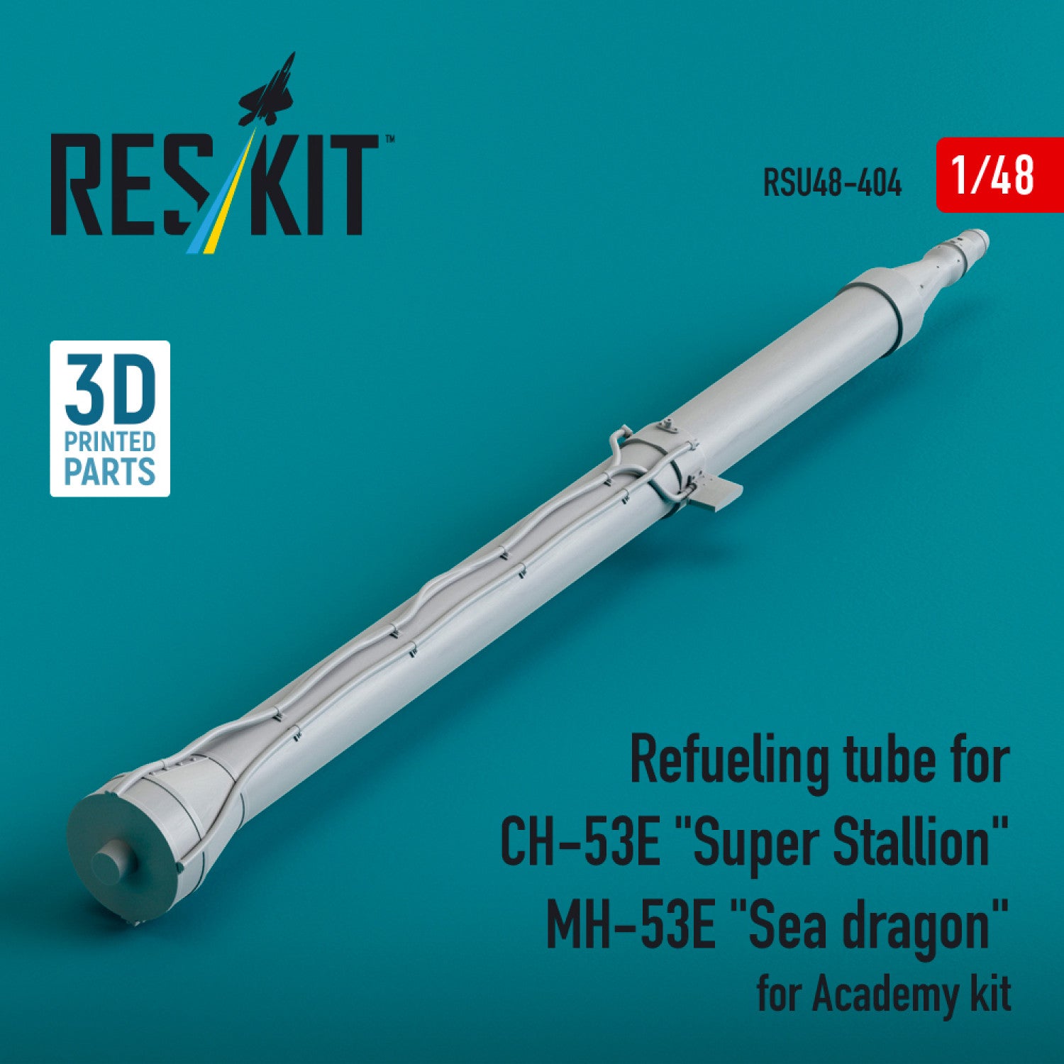 Refueling Tube for Sikorsky CH-53E Super Stallion, MH-53E Sea Dragon for Academy kit (3D printed) Scale 1:48 ResKit RSU48-0404 for Helicopters Model Kit