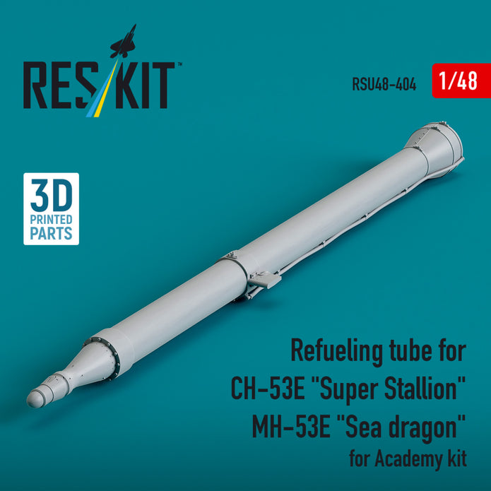 Refueling Tube for Sikorsky CH-53E Super Stallion, MH-53E Sea Dragon for Academy kit (3D printed) Scale 1:48 ResKit RSU48-0404 for Helicopters Model Kit