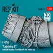 Lockheed Martin F-35B Lightning II Exhaust Nozzle (Short takeoff) for Tamiya kit (3D printed) Scale 1:48 ResKit RSU48-0413 for Aircraft Model Kit