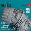 Lockheed Martin F-35B Lightning II Exhaust Nozzles (Vertical Landing) for Tamiya kit (3D printed) Scale 1:48 ResKit RSU48-0414 for Aircraft Model Kit