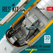 Dassault Rafale (C, M) Cockpit (Detailed edition) for HobbyBoss kit (3D Printed) Scale 1:48 ResKit RSU48-0421 for Aircraft Model Kit