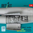 Rockwell B-1B Lancer Nacelles With Air Intakes & Early Exhaust Nozzles (Open Engine Bay) for Revell kit (3D Printed) Scale 1:48 ResKit RSU48-0424