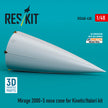 Mirage 2000-5 nose cone for Kinetic/Italeri kit (3D Printed) Scale 1:48 ResKit RSU48-0430