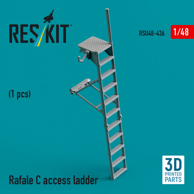 Dassault Rafale C Access Ladder (3D Printed) Scale 1:48 ResKit RSU48-0436 for Aircraft Model Kit