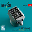Lockheed Martin F-35B Lightning II Exhaust Nozzle (Short takeoff) for Italeri kit (3D printed) Scale 1:48 ResKit RSU48-0456 for Aircraft Model Kit