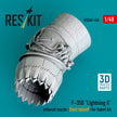 Lockheed Martin F-35B Lightning II Exhaust Nozzle (Short takeoff) for Italeri kit (3D printed) Scale 1:48 ResKit RSU48-0456 for Aircraft Model Kit
