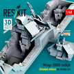 Dassault Mirage 2000B Cockpit (Detailed edition) for Kinetic kit (3D Printed) Scale 1:48 ResKit RSU48-0459 for Aircraft Model Kit