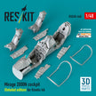 Mirage 2000N cockpit (Detailed edition) for Kinetic kit (3D Printed) Scale 1:48 ResKit RSU48-0460