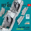 Mirage 2000N cockpit (Detailed edition) for Kinetic kit (3D Printed) Scale 1:48 ResKit RSU48-0460