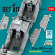 Mirage 2000D cockpit (Detailed edition) for Kinetic kit (3D Printed) Scale 1:48 ResKit RSU48-0461
