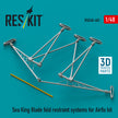Sea King blade fold restraint systems for Airfix kit (3D Printed) Scale 1:48 ResKit RSU48-0481