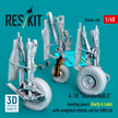 A-10 Thunderbolt II landing gears (Early & Late) with weighted wheels set for GWH kit (Metal+3D Printed) Scale 1:48 ResKit RSU48-0496
