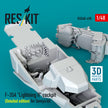F-35A Lightning II cockpit (Detailed edition) for Tamiya kit (3D Printed) Scale 1:48 ResKit RSU48-0498