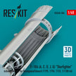 F-104 (A, C, D, J, G) Starfighter exhaust nozzle for Hasegawa/Eduard (1195, 1196, 1133, 11130) kit (3D Printed) Scale 1:48 ResKit RSU48-0504