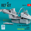 A-10A Thunderbolt II cockpit (Detailed edition) for GWH kit (3D Printed) Scale 1:48 ResKit RSU48-0519