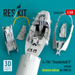 A-10A Thunderbolt II cockpit (Detailed edition) for GWH kit (3D Printed) Scale 1:48 ResKit RSU48-0519