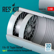 F/A-18 Super Hornet type 2 exhaust nozzles for Hasegawa kit (3D Printed) Scale 1:48 ResKit RSU48-0523