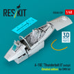 A-10C Thunderbolt II cockpit (Detailed edition) for GWH kit (3D Printed) Scale 1:48 ResKit RSU48-0539