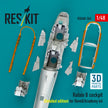 Rafale B cockpit cockpit (Detailed edition) for Revell/Academy kit (3D Printed) Scale 1:48 ResKit RSU48-0541