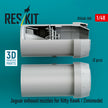 Jaguar exhaust nozzles for Kitty Hawk / Zimimodel (3D Printed) Scale 1:48 ResKit RSU48-0585